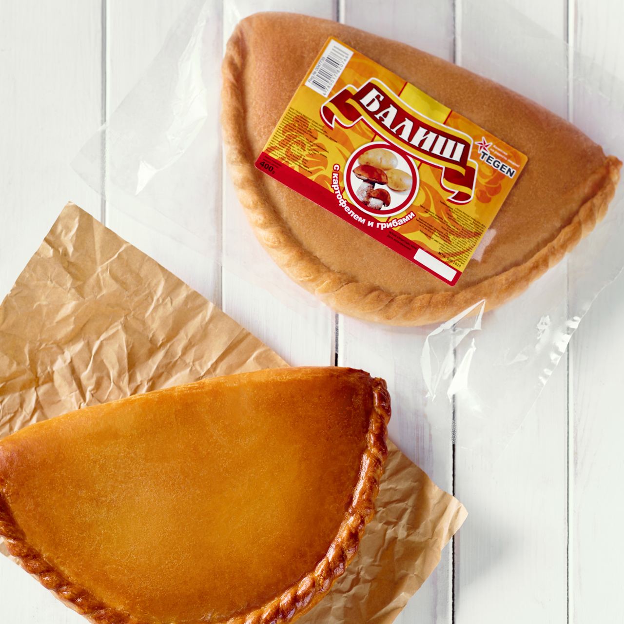 Балиш с грибами и картофелем