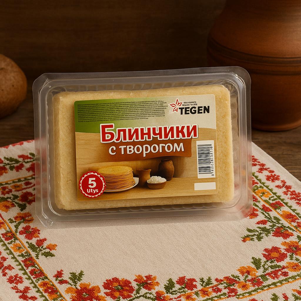 Блинчики с творогом 🆕